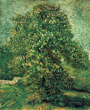 Vincent Van Gogh Painting - Castaño en flor 2 Vincent van Gogh